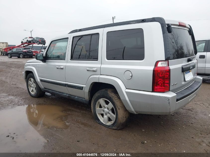 2008 Jeep Commander Sport VIN: 1J8HG48K88C135385 Lot: 41044576