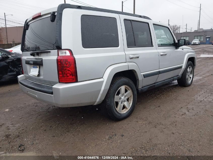 2008 Jeep Commander Sport VIN: 1J8HG48K88C135385 Lot: 41044576