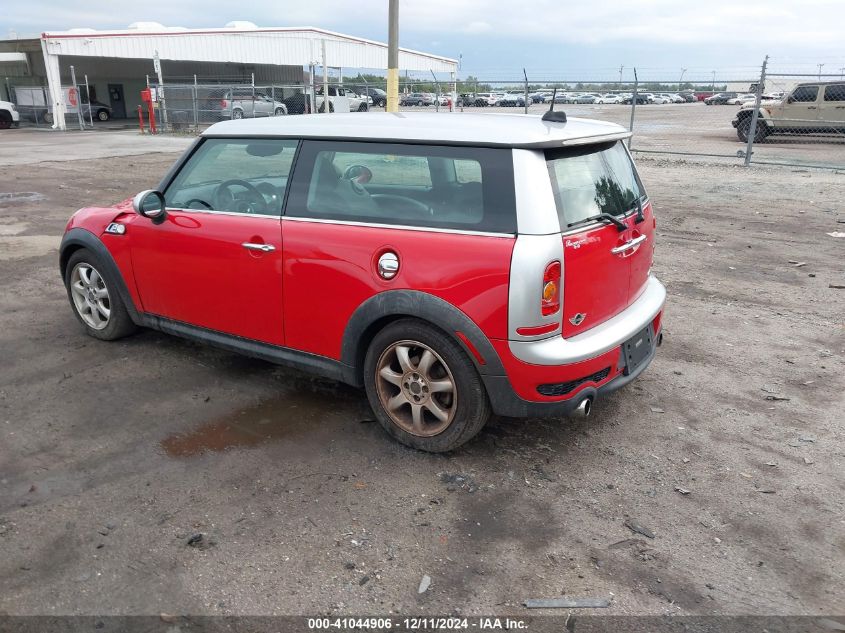 2010 Mini Cooper S Clubman VIN: WMWMM3C58ATP75951 Lot: 41044906