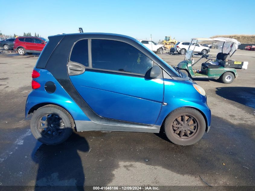 2008 Smart Fortwo Passion/Pure VIN: WMEEJ31X58K138764 Lot: 41045186