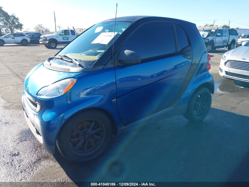 2008 Smart Fortwo Passion/Pure VIN: WMEEJ31X58K138764 Lot: 41045186