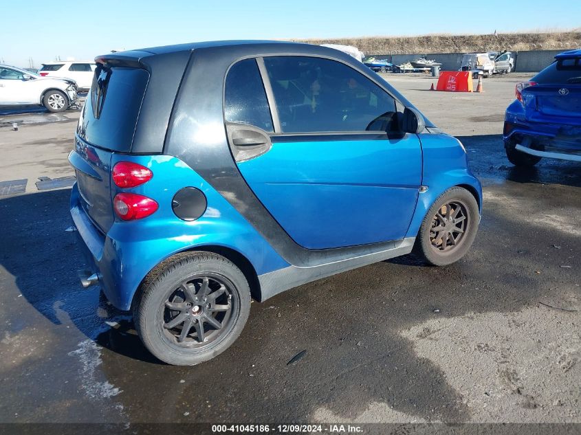 2008 Smart Fortwo Passion/Pure VIN: WMEEJ31X58K138764 Lot: 41045186