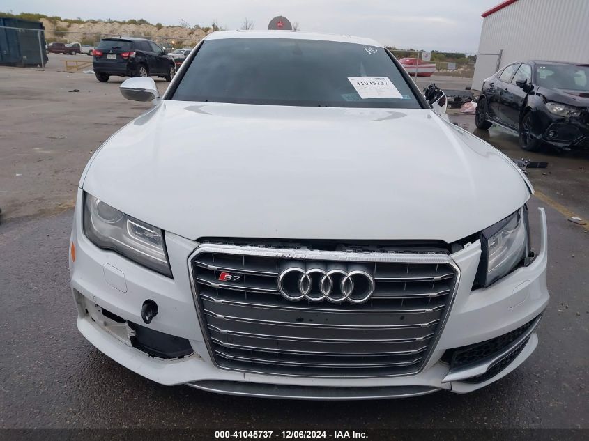 2013 Audi S7 4.0T Prestige VIN: WAUW2AFC3DN108663 Lot: 41045737