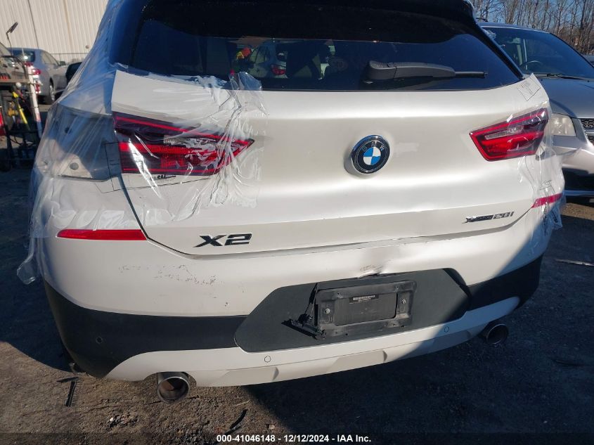 2020 BMW X2 xDrive28I VIN: WBXYJ1C09L5P30758 Lot: 41046148