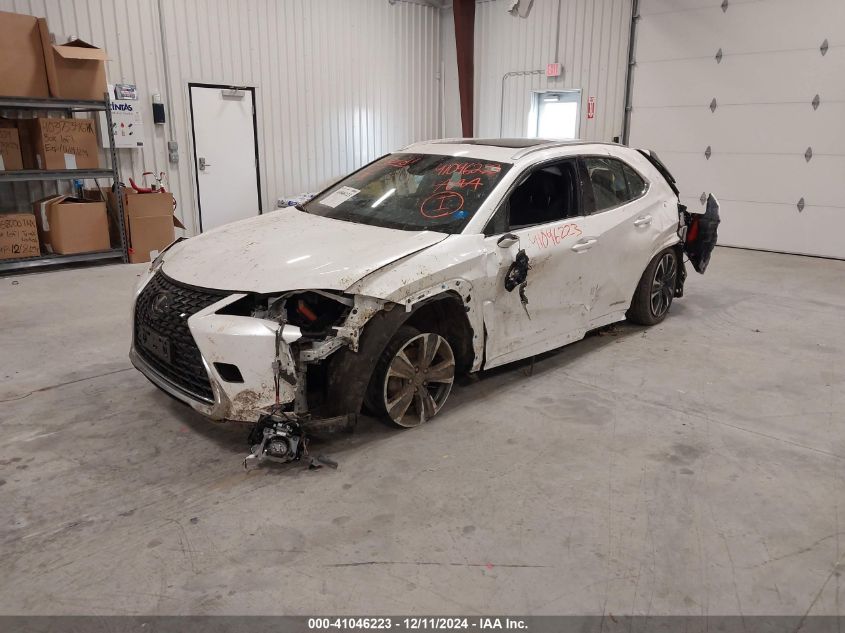 2021 Lexus Ux 250H VIN: JTHP9JBHXM2041595 Lot: 41046223