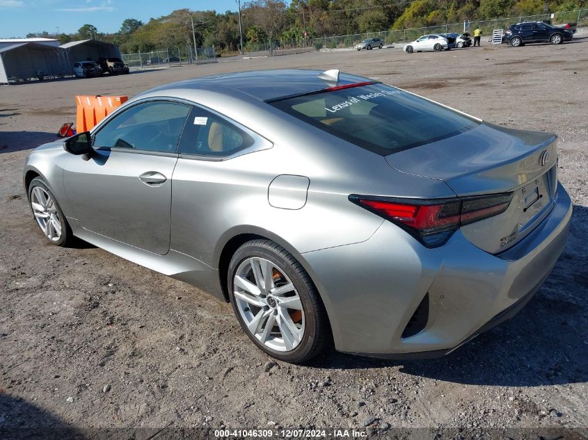 2024 Lexus Rc 300 VIN: JTHDA5BC8R5012799 Lot: 41046309