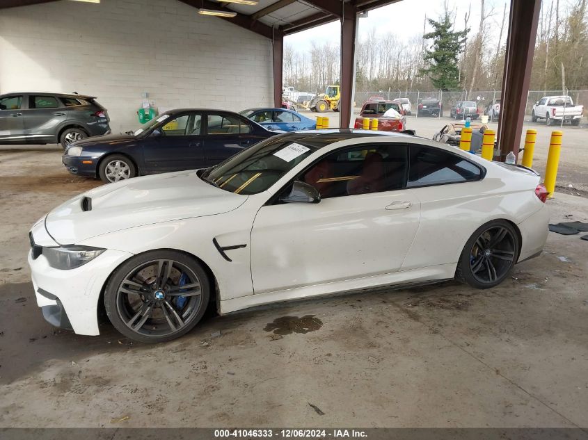 2016 BMW M4 VIN: WBS3R9C55GK335681 Lot: 41046333