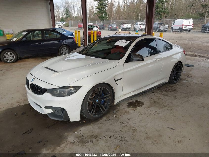 2016 BMW M4 VIN: WBS3R9C55GK335681 Lot: 41046333