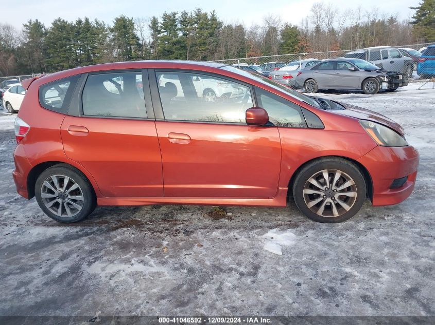 2012 Honda Fit Sport VIN: JHMGE8H60CC022847 Lot: 41046592