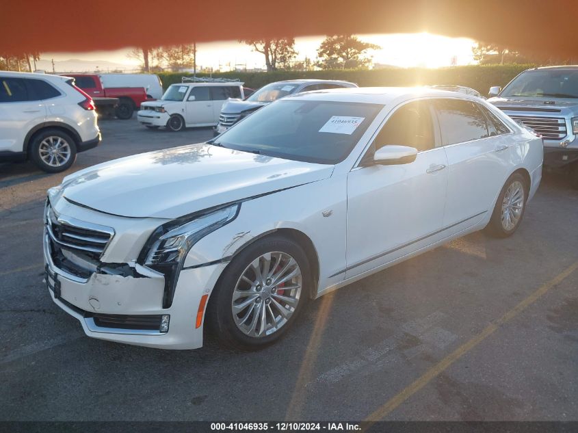 2017 Cadillac Ct6 Luxury VIN: 1G6KC5RX3HU143691 Lot: 41046935