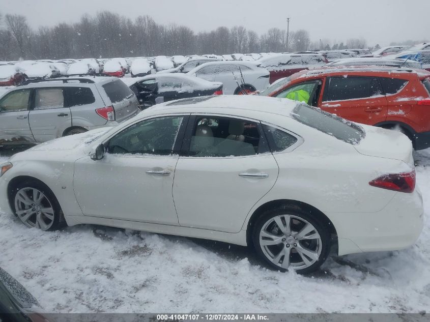 2016 Infiniti Q70 3.7X VIN: JN1BY1AR4GM271329 Lot: 41047107