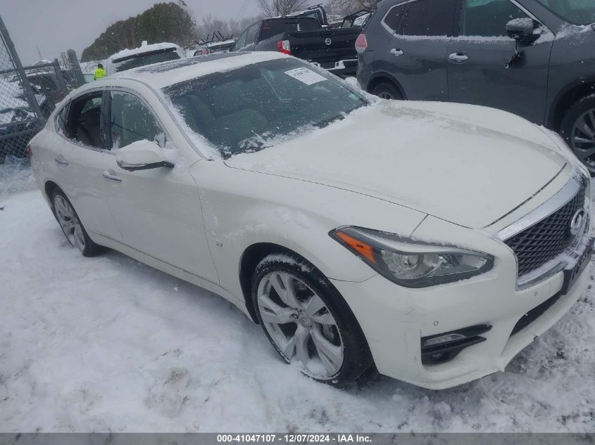 2016 Infiniti Q70 3.7X VIN: JN1BY1AR4GM271329 Lot: 41047107