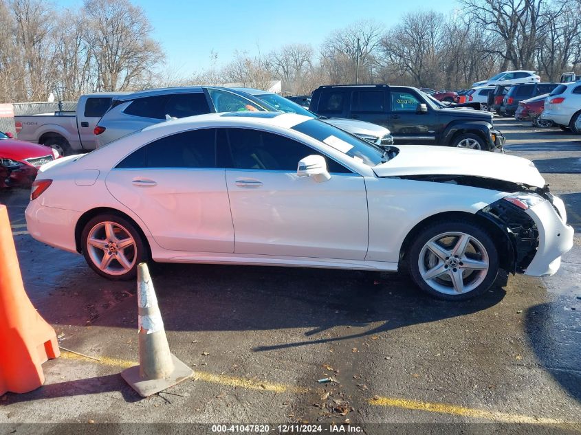 2018 Mercedes-Benz Cls 550 4Matic VIN: WDDLJ9BBXJA205176 Lot: 41047820