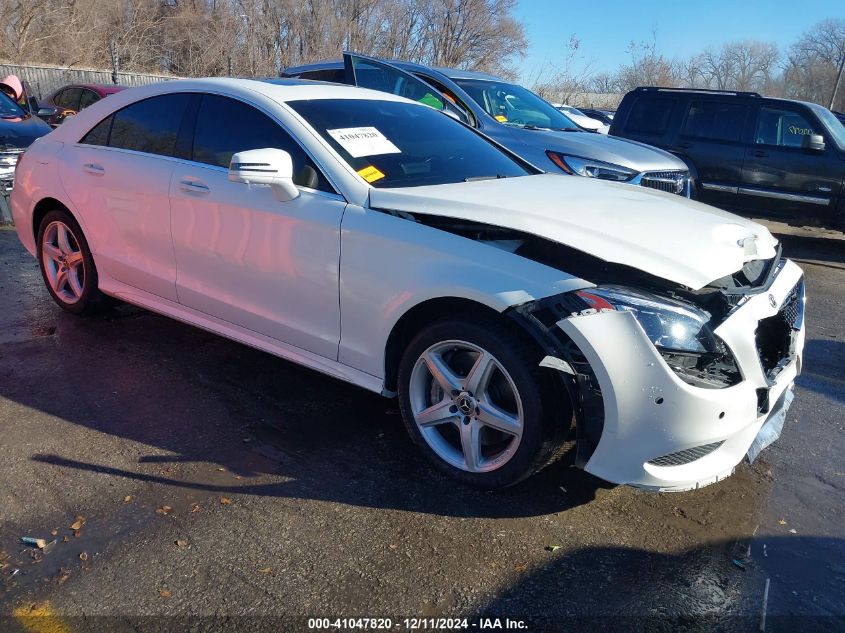 2018 Mercedes-Benz Cls 550 4Matic VIN: WDDLJ9BBXJA205176 Lot: 41047820