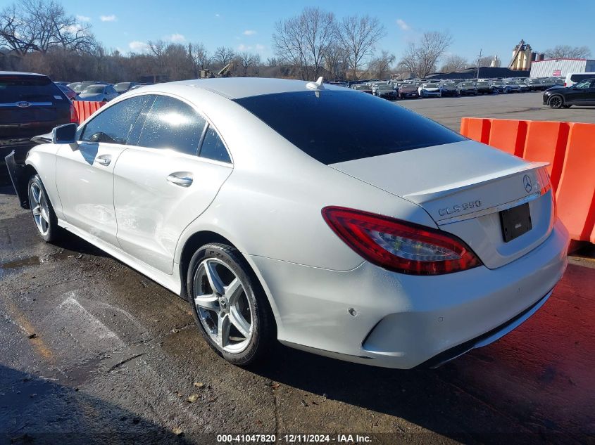 2018 Mercedes-Benz Cls 550 4Matic VIN: WDDLJ9BBXJA205176 Lot: 41047820