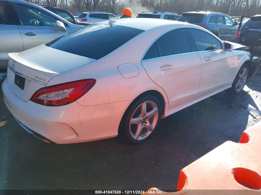 2018 Mercedes-Benz Cls 550 4Matic VIN: WDDLJ9BBXJA205176 Lot: 41047820