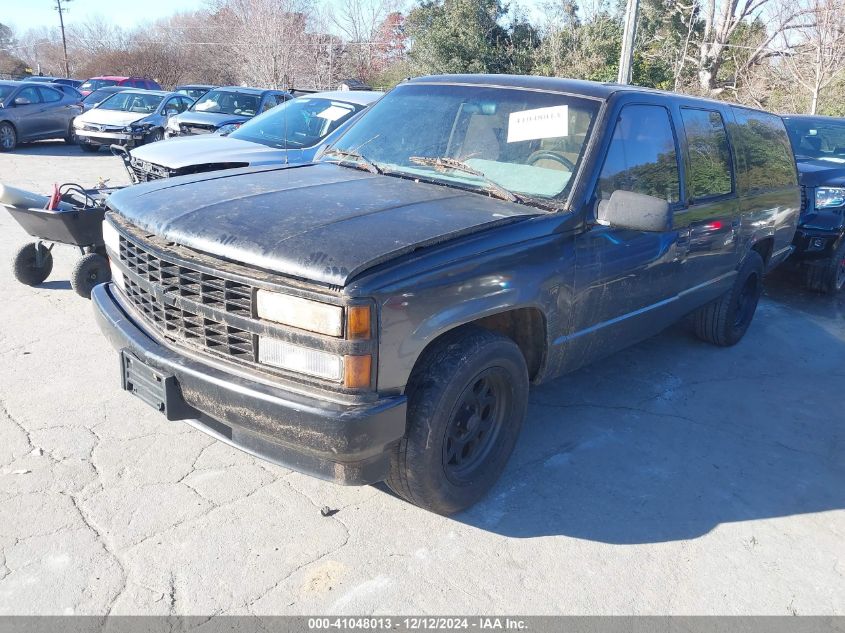 1992 Chevrolet Suburban C1500 VIN: 1GNEC16K4NJ354351 Lot: 41048013