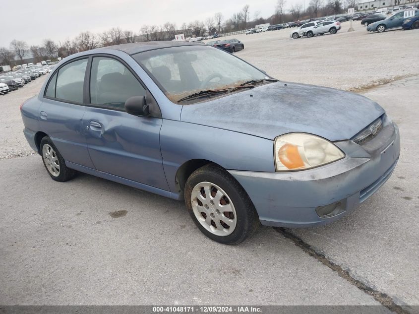 2003 Kia Rio VIN: KNADC125336270443 Lot: 41048171