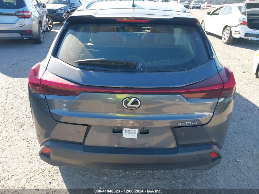 2022 Lexus Ux 200 VIN: JTHX3JBH0N2049479 Lot: 41048323