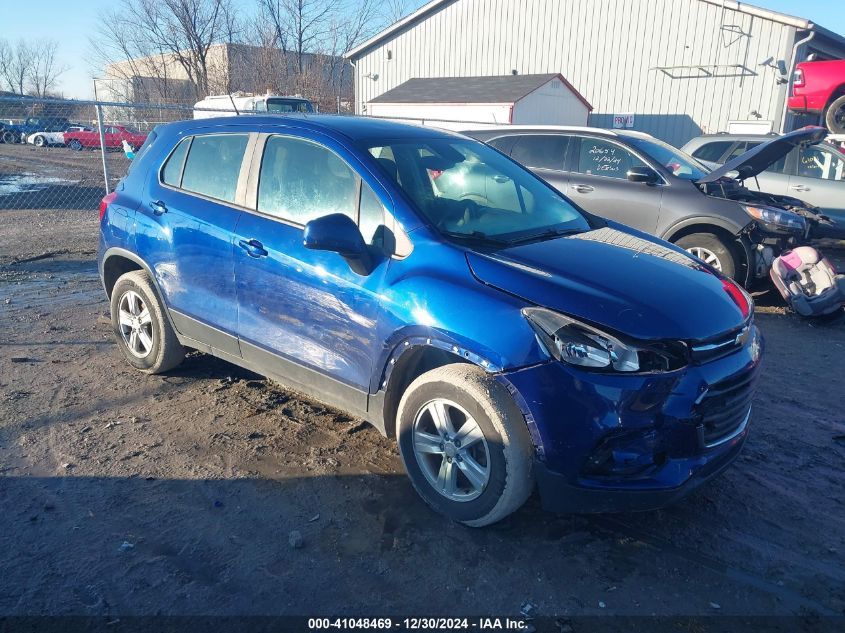 2017 Chevrolet Trax Ls VIN: 3GNCJNSB2HL185437 Lot: 41048469