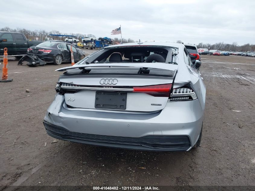 2023 Audi A7 Sportback Premium 55 Tfsi Quattro S Tronic VIN: WAUT2BF27PN001264 Lot: 41048482