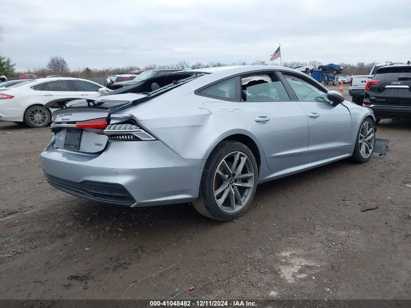 2023 Audi A7 Sportback Premium 55 Tfsi Quattro S Tronic VIN: WAUT2BF27PN001264 Lot: 41048482