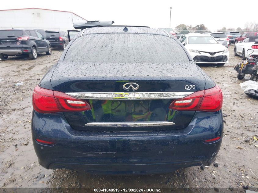 2017 Infiniti Q70 3.7 VIN: JN1BY1AP2HM740983 Lot: 41048519