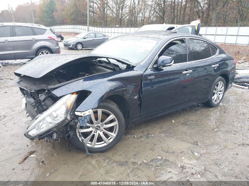 2017 Infiniti Q70 3.7 VIN: JN1BY1AP2HM740983 Lot: 41048519