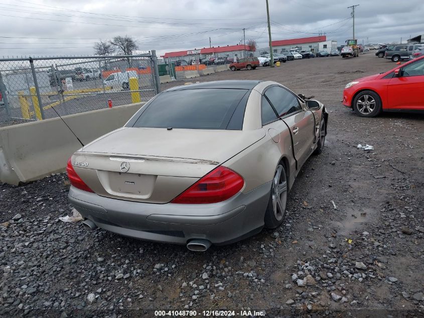 2003 Mercedes-Benz Sl 500 VIN: WDBSK75F83F041694 Lot: 41048790