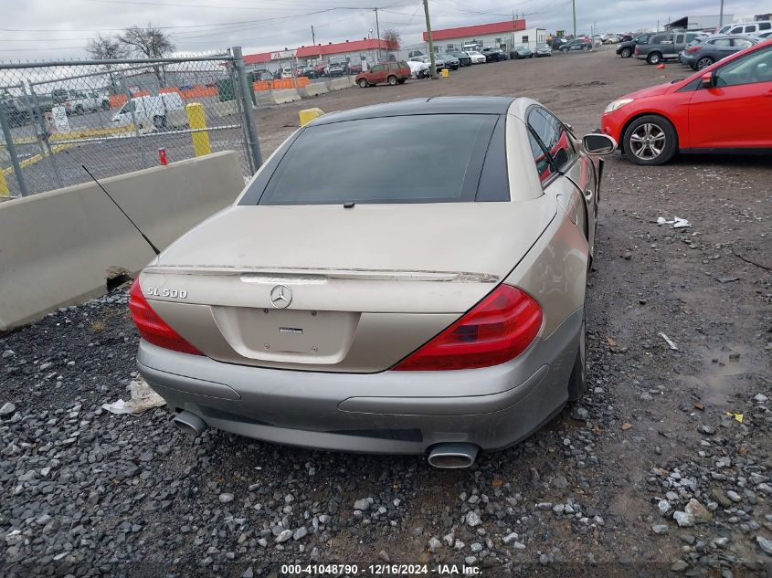 2003 Mercedes-Benz Sl 500 VIN: WDBSK75F83F041694 Lot: 41048790