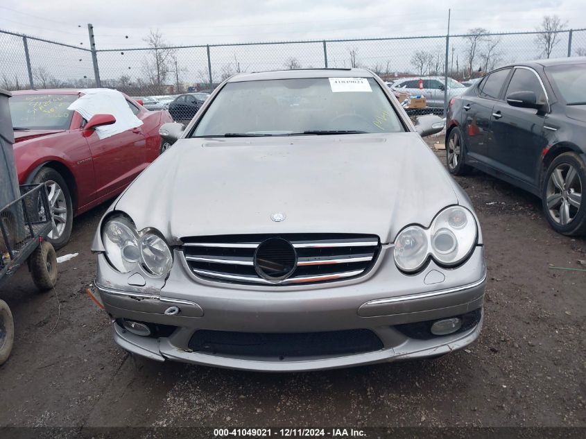 2005 Mercedes-Benz Clk 500 VIN: WDBTJ75JX5F150592 Lot: 41049021