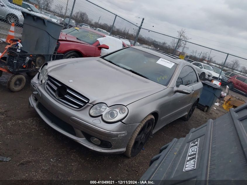 2005 Mercedes-Benz Clk 500 VIN: WDBTJ75JX5F150592 Lot: 41049021