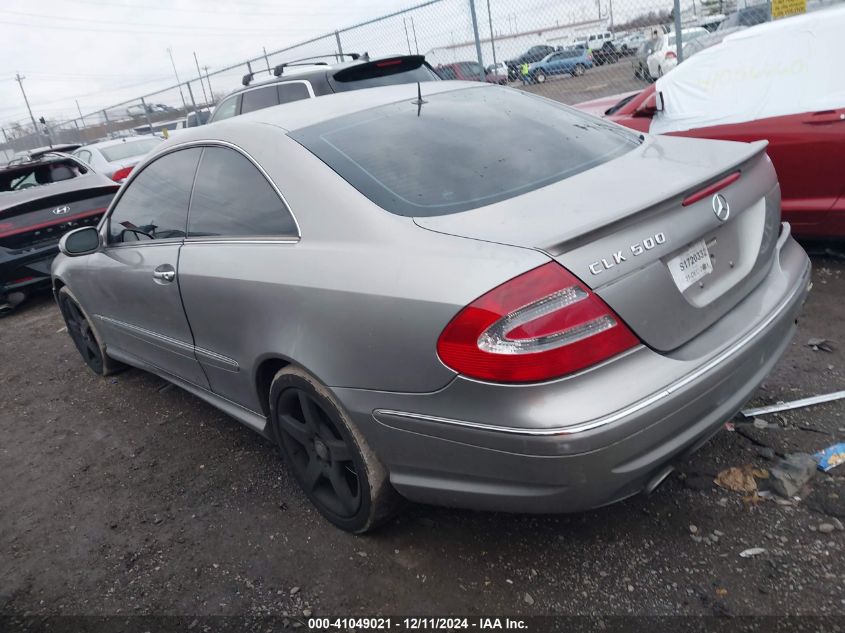 2005 Mercedes-Benz Clk 500 VIN: WDBTJ75JX5F150592 Lot: 41049021