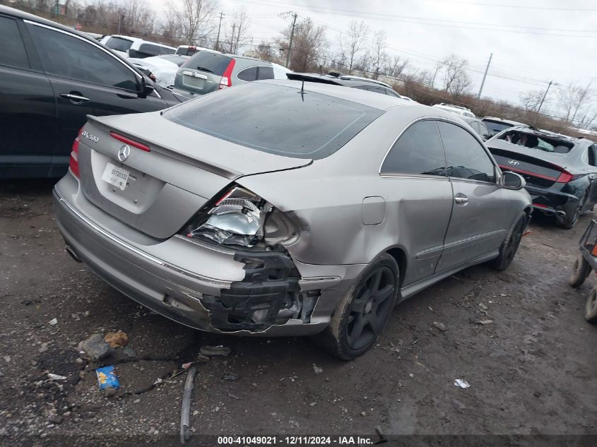 2005 Mercedes-Benz Clk 500 VIN: WDBTJ75JX5F150592 Lot: 41049021