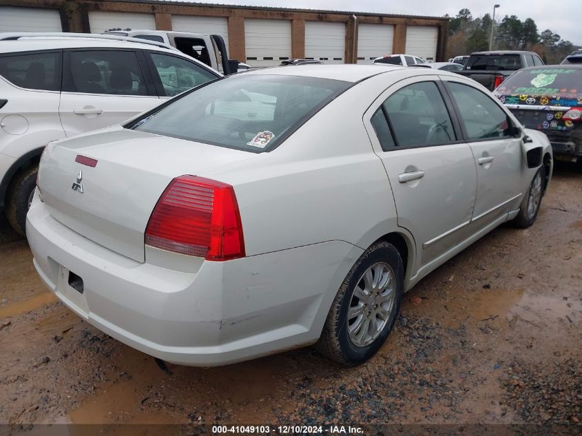 2006 Mitsubishi Galant Es/Se VIN: 4A3AB36F36E048239 Lot: 41049103