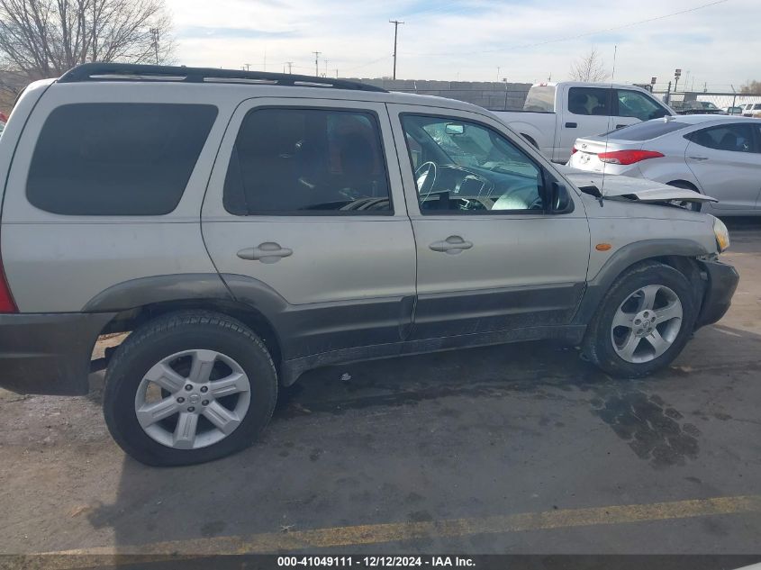 2003 Mazda Tribute Es V6 VIN: 4F2CZ06123KM19060 Lot: 41049111