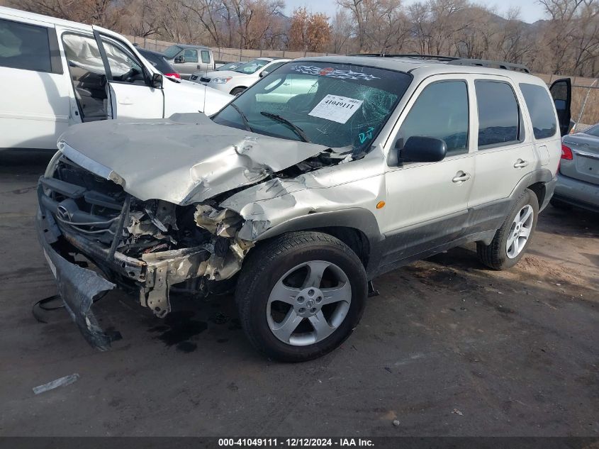 2003 Mazda Tribute Es V6 VIN: 4F2CZ06123KM19060 Lot: 41049111