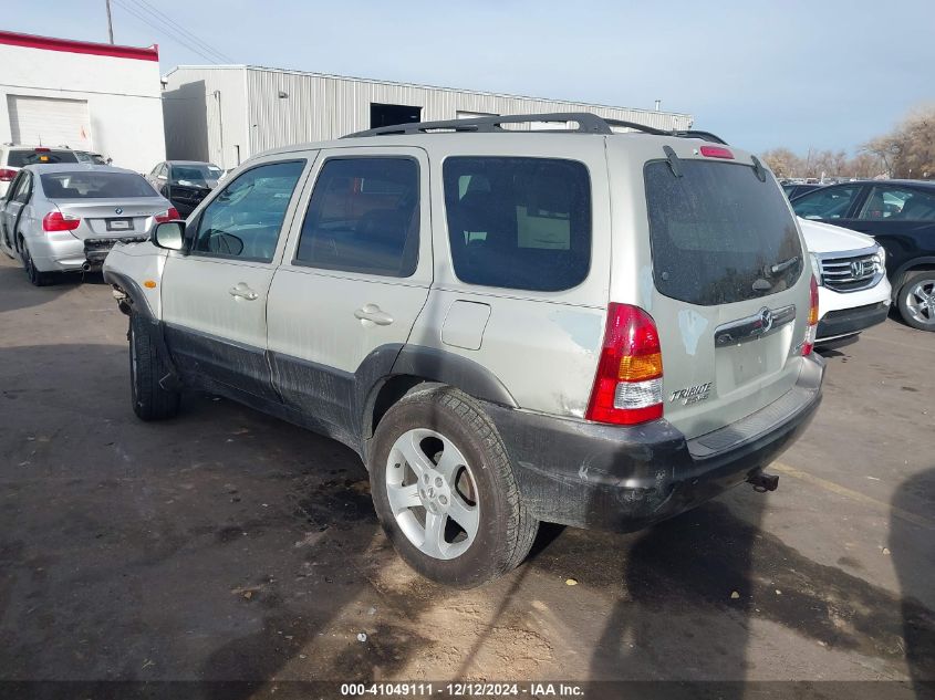 2003 Mazda Tribute Es V6 VIN: 4F2CZ06123KM19060 Lot: 41049111