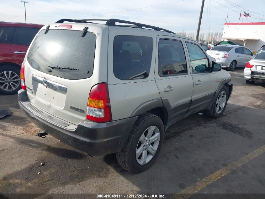 2003 Mazda Tribute Es V6 VIN: 4F2CZ06123KM19060 Lot: 41049111