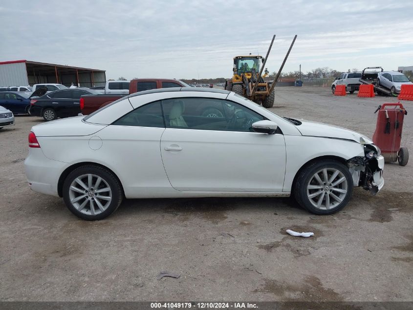 2012 Volkswagen Eos Komfort VIN: WVWBW7AH7CV016305 Lot: 41049179