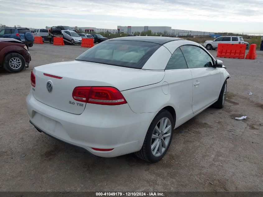 2012 Volkswagen Eos Komfort VIN: WVWBW7AH7CV016305 Lot: 41049179