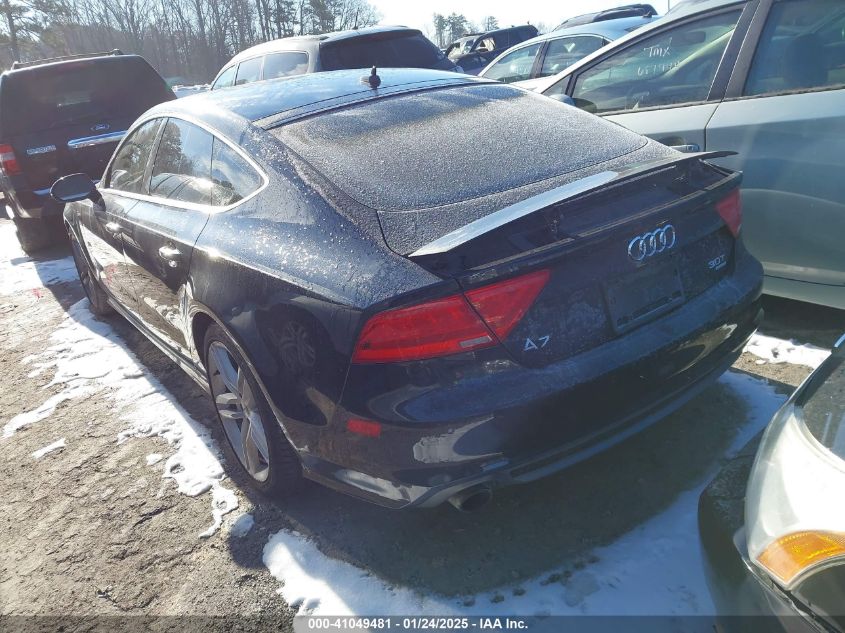 2013 Audi A7 3.0T Premium VIN: WAU2GAFC0DN138803 Lot: 41049481