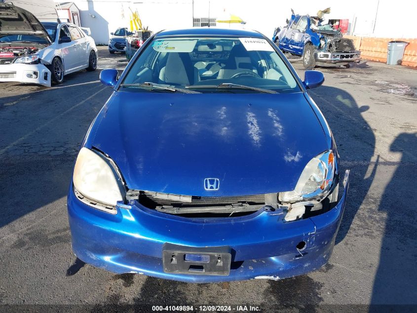 2002 Honda Insight Cvt VIN: JHMZE14722T000006 Lot: 41049894