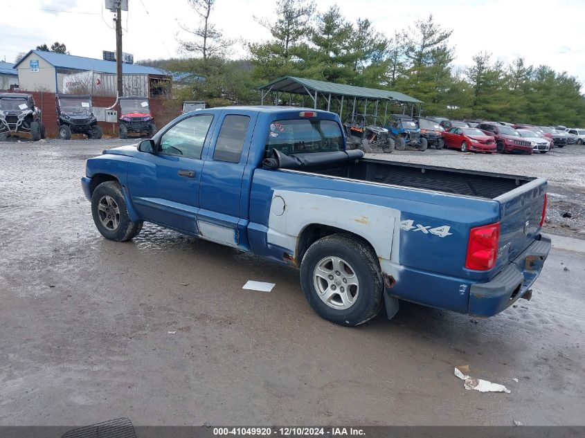 2005 Dodge Dakota Slt VIN: 1D7HW42N55S139172 Lot: 41049920