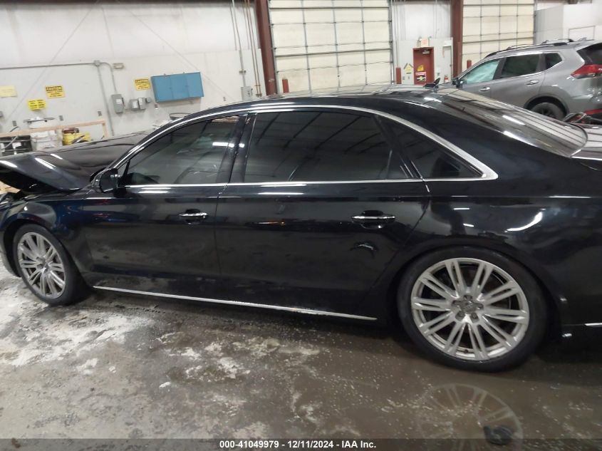 2015 Audi A8 L 3.0T VIN: WAU3GAFDXFN015980 Lot: 41049979