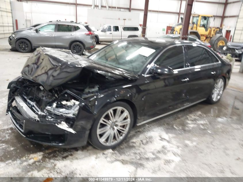 2015 Audi A8 L 3.0T VIN: WAU3GAFDXFN015980 Lot: 41049979