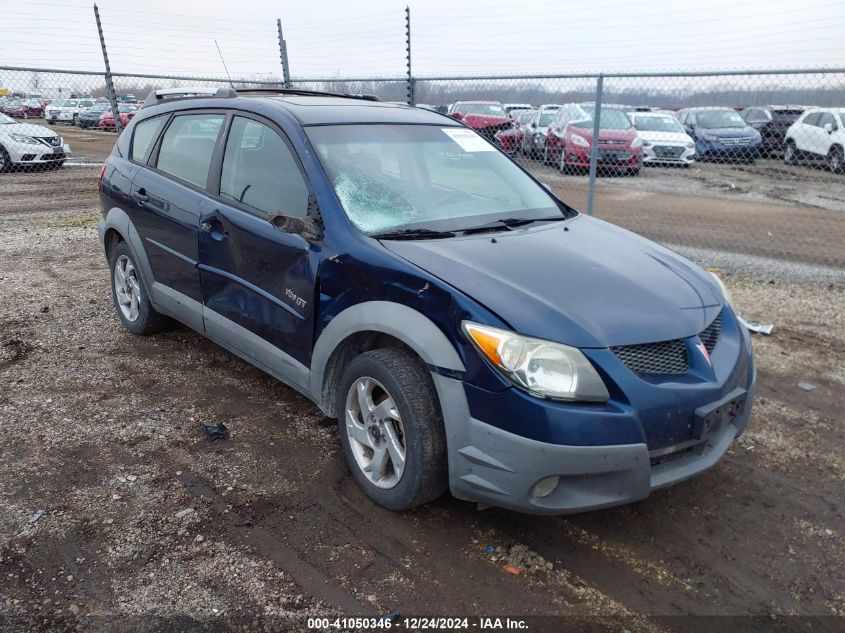 2003 Pontiac Vibe Gt VIN: 5Y2SN64L43Z404470 Lot: 41050346