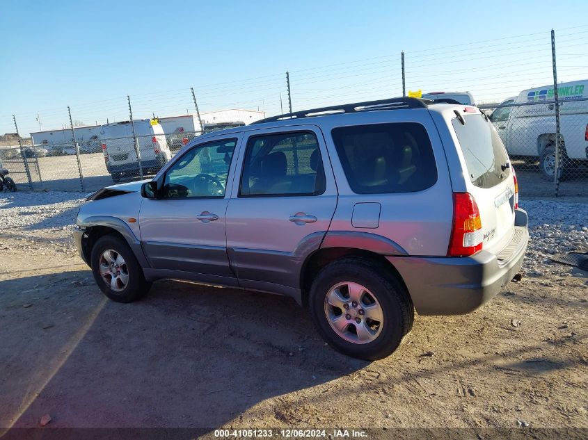 2002 Mazda Tribute Es V6/Lx V6 VIN: 4F2CU081X2KM34920 Lot: 41051233