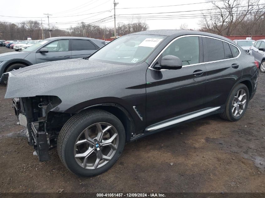 2020 BMW X4 xDrive30I VIN: 5UX2V1C04L9C53450 Lot: 41051457