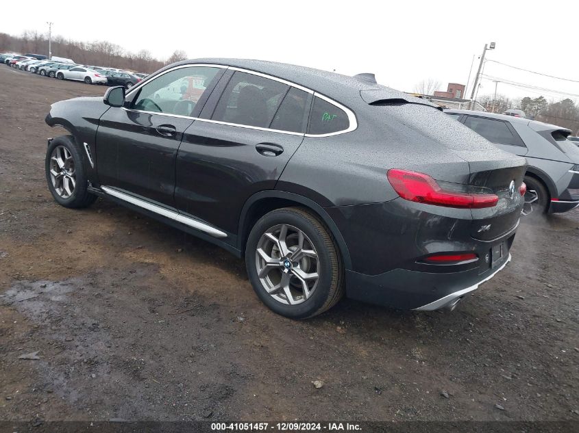 2020 BMW X4 xDrive30I VIN: 5UX2V1C04L9C53450 Lot: 41051457